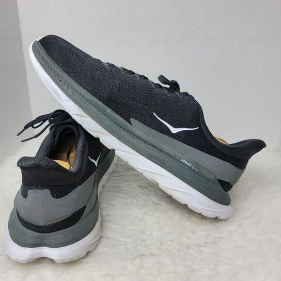 Hoka One One Mach 4 Pro Fly Black Running Mens Sneakers Shoes Size 11.5 D - Picture 6 of 11